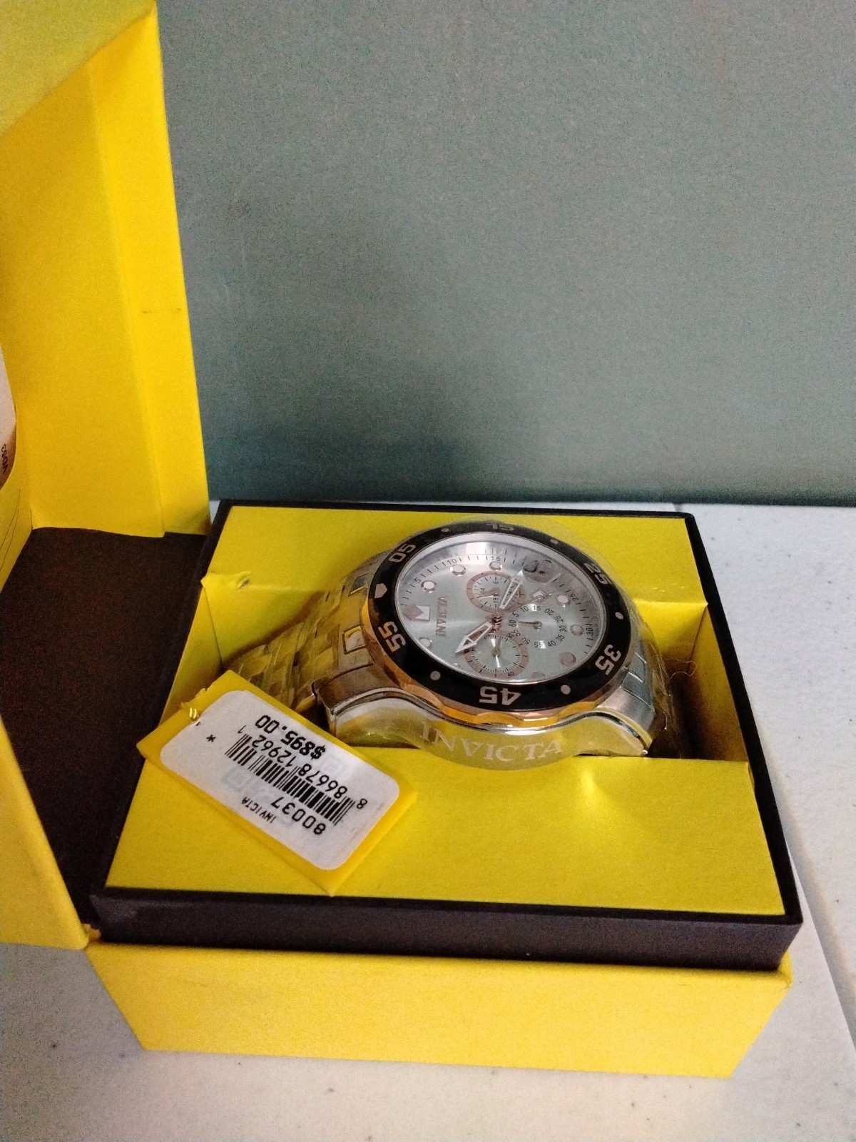 NEW 48mm INVICTA PRO DIVER SCUBA VD53 CHRONOGRAPH 80037 WATCH MSRP $895.