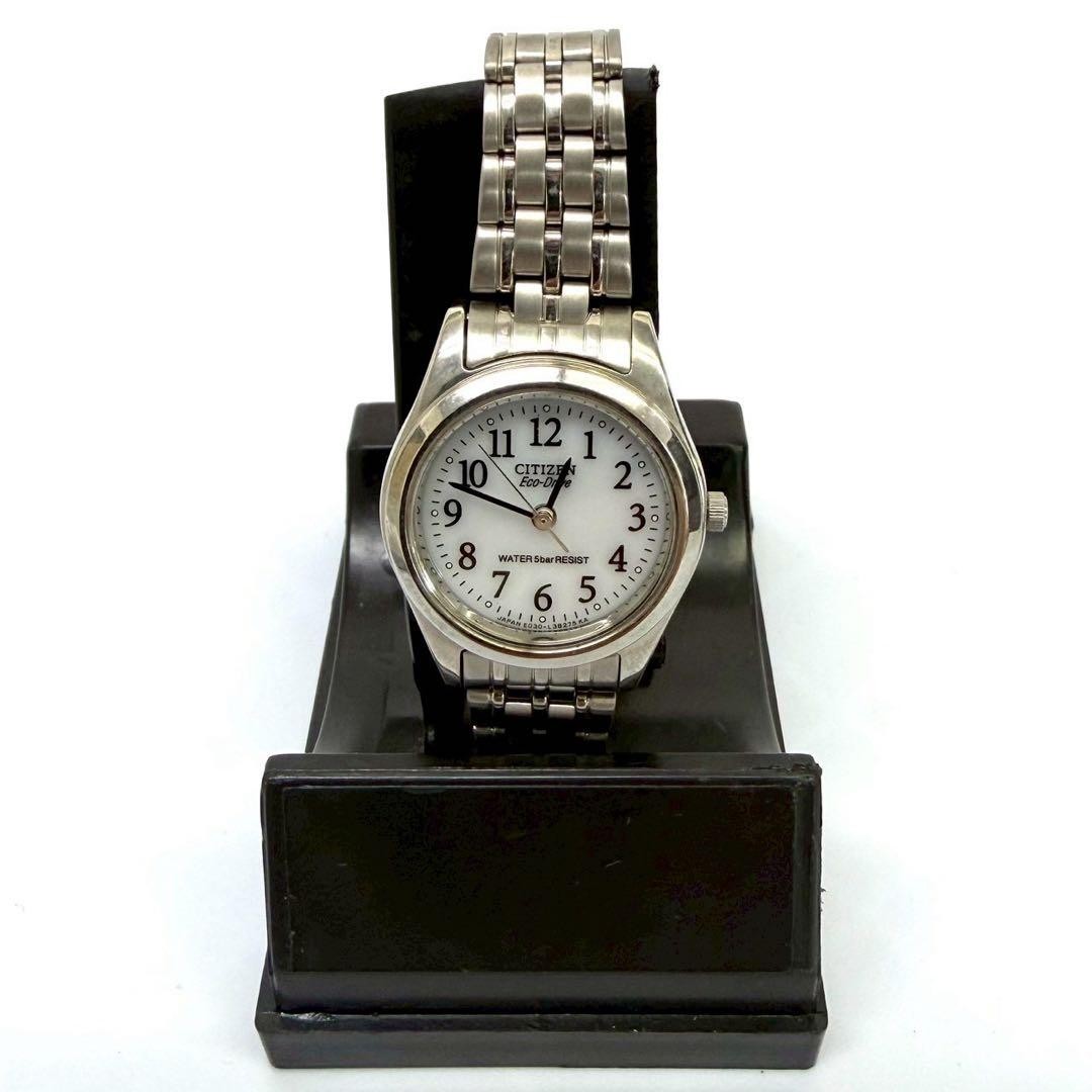 Citizen Eco-Drive E030-L20484 Solar Watch, Working Condition 【USED】