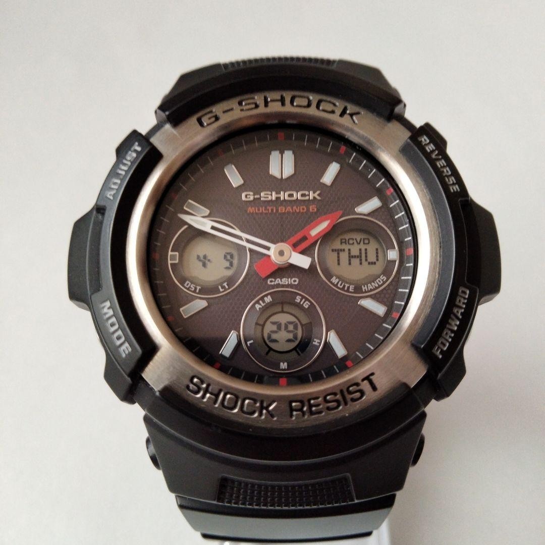 Casio G-SHOCK AWG-M100 Tough Solar Multiband 6 Analog Digital Watch Working