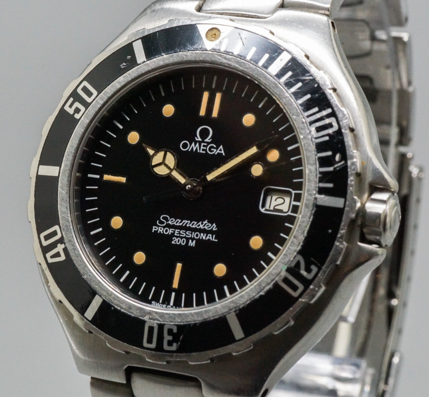 Vintage OMEGA Seamaster Professional 396.1042 Cal.1441 Quartz Men’s Watch 36mm