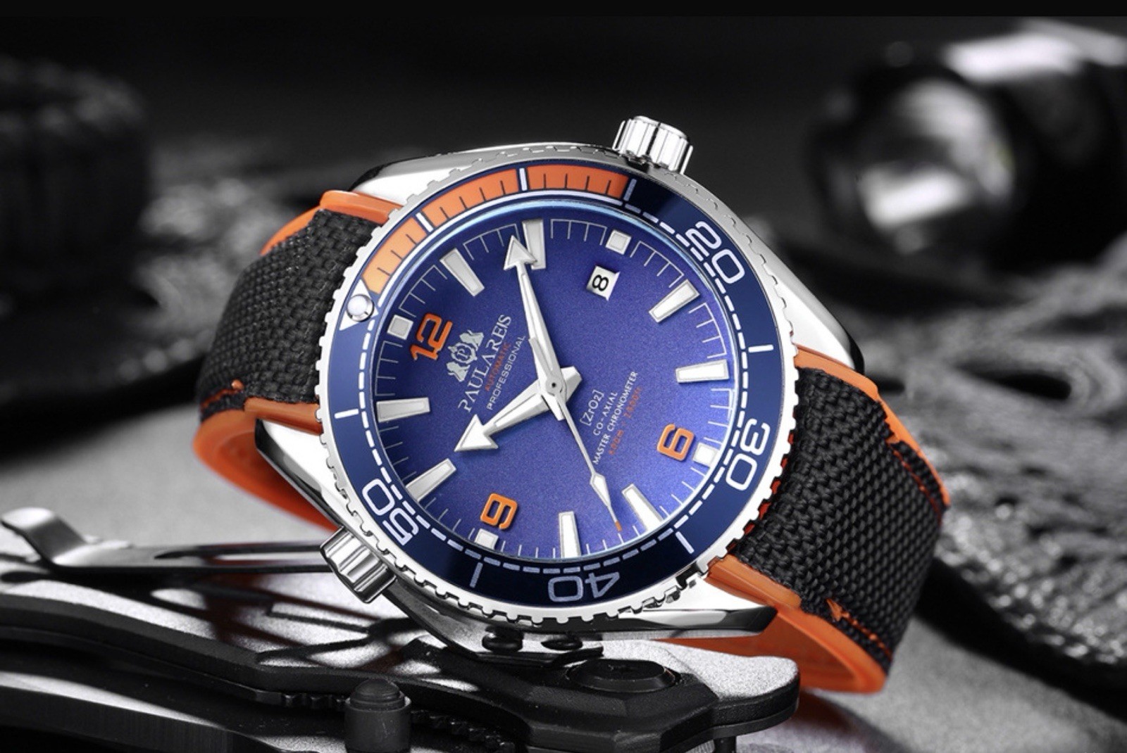PAULAREIS Casual Waterproof Men’s Watch Luminous Automatic Mechanical Great Gift