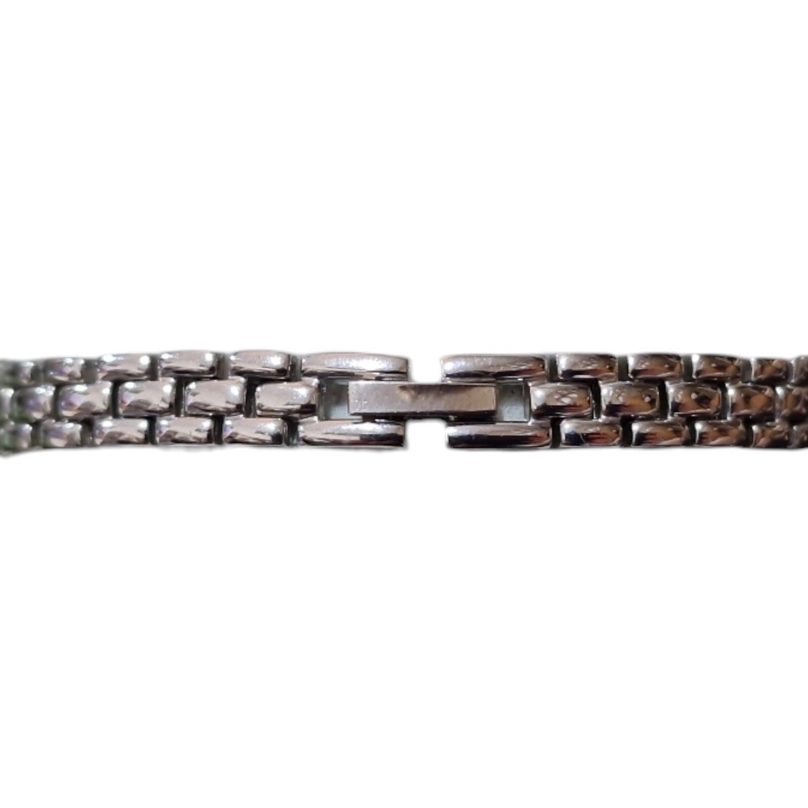 Beautiful Ladies AB 3104 Gem Set Strap & Bezel. Excellent Condition-New Battery
