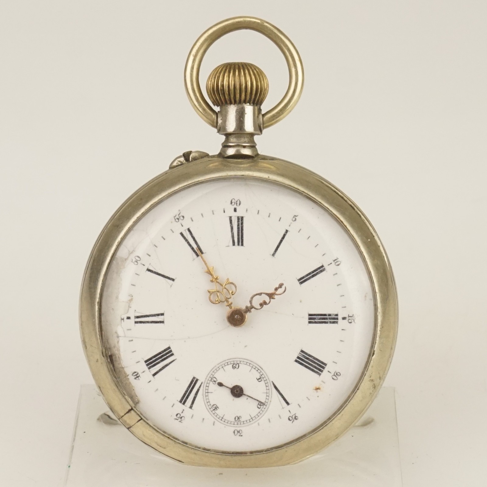 WORKING! Pocket Watch Men’s no fusee no duplex no chronometer no repeater RAR