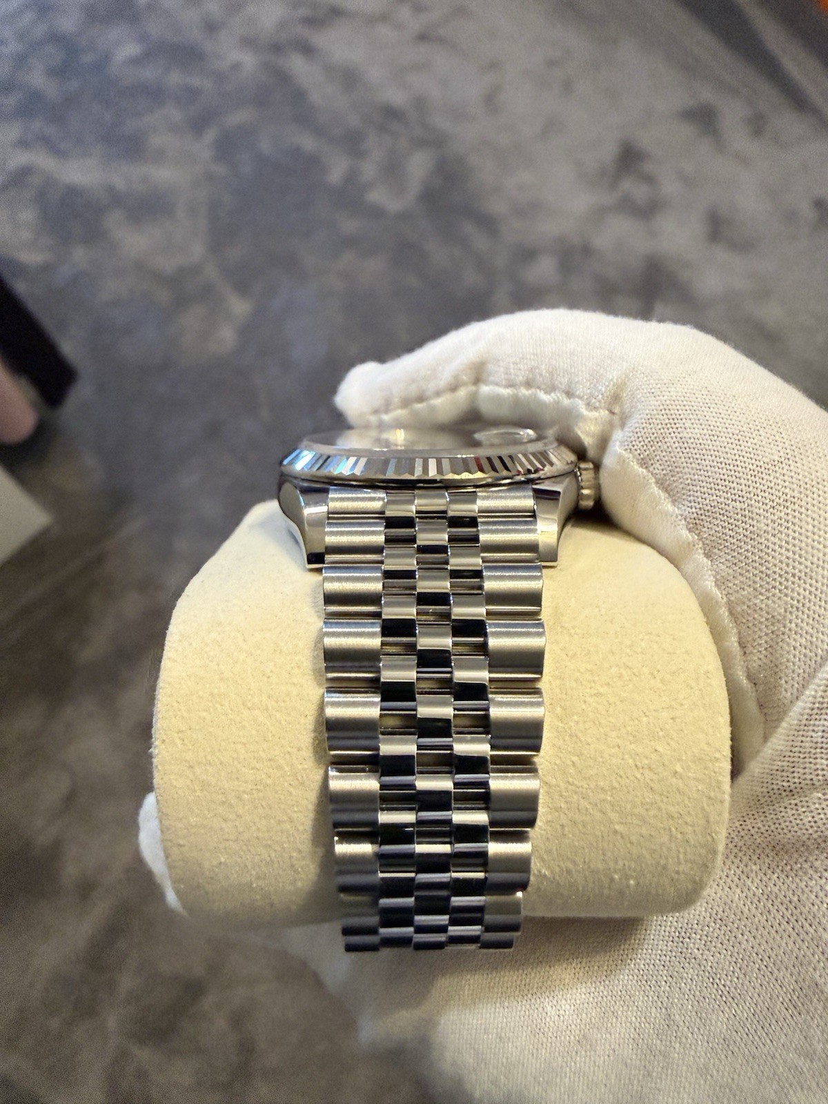 NEW 2026 Rolex Datejust 36MM “Wimbledon” Fluted Bezel, Jubilee, FULL SET