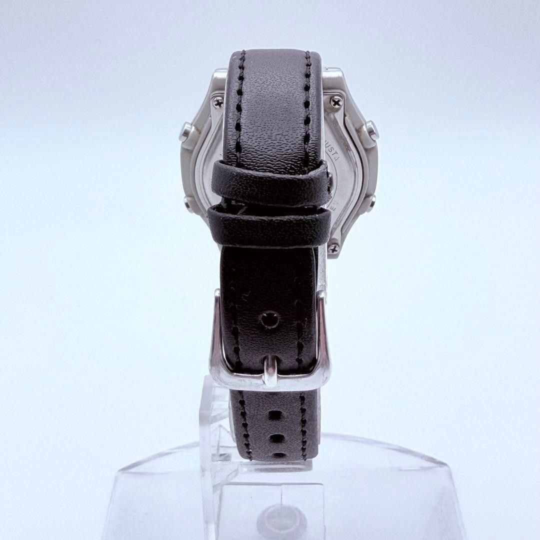 Working CASIO Solar Wave Ceptor Watch Blue Hand Day