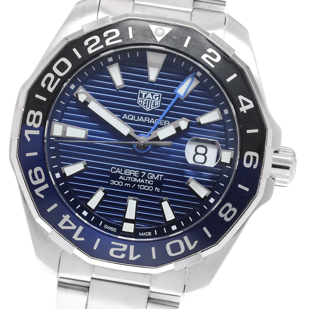 TAG HEUER Aqua racer WAY201T Caliber 7 GMT Automatic Men’s Watch_962549