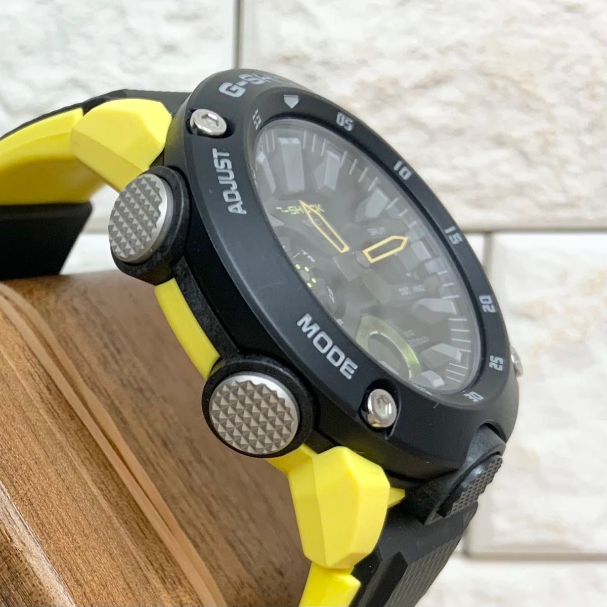 CASIO G SHOCK GA 2000 Analog Digital Ana Digi Men’s Wristwatch Yellow Super Illu