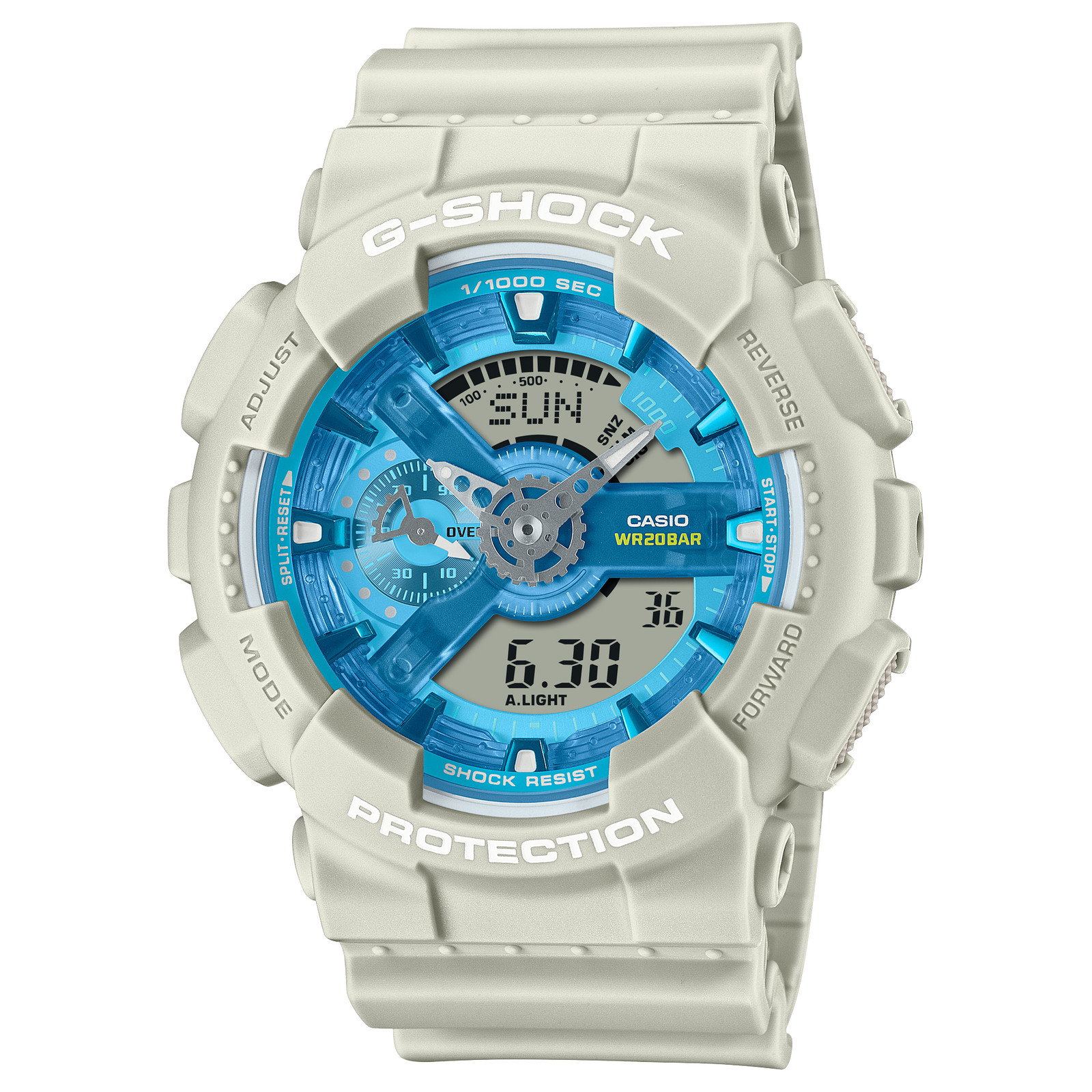 Casio G-Shock GA-110AS-5AJF Quartz Blue Dial 51.2 mm Watch