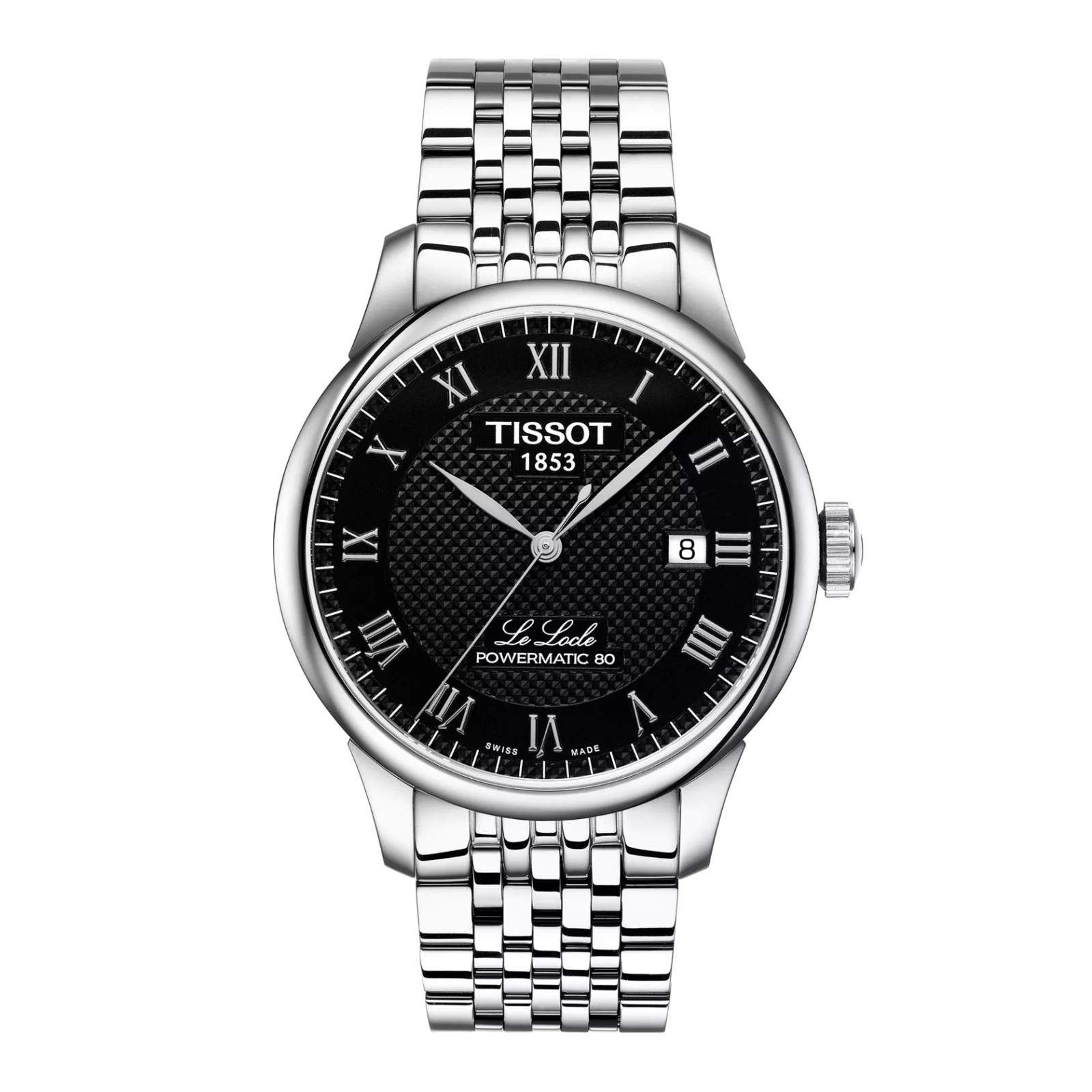Tissot Le Locle Powermatic 80 39.3 MM SS Auto Watch T006.407.11.053.00