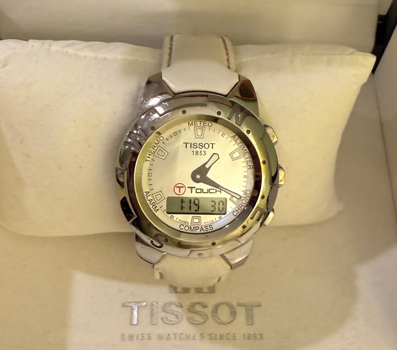 Tissot T Touch White Watch