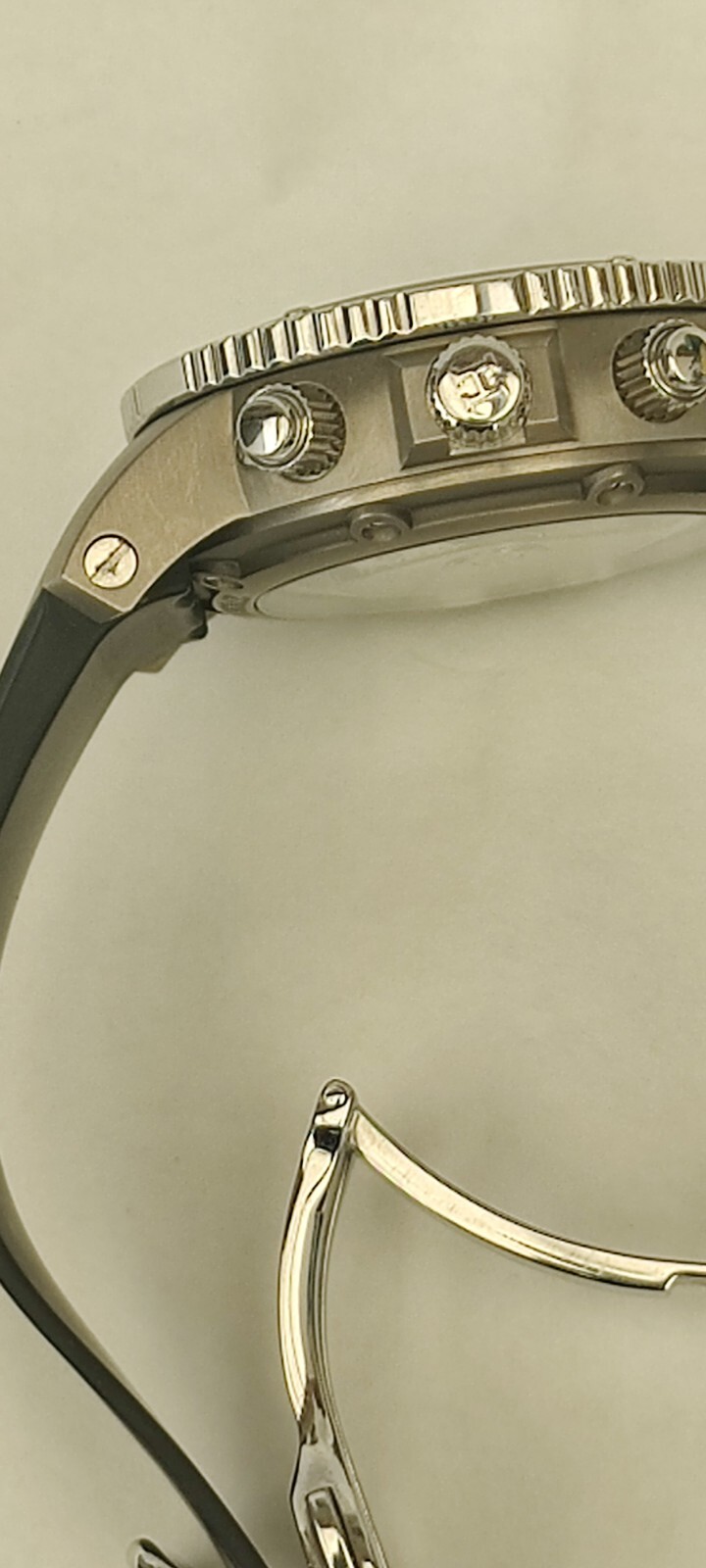 HERMES Diver Chronograph Watch .French Luxury Designer.Swiss Movement .