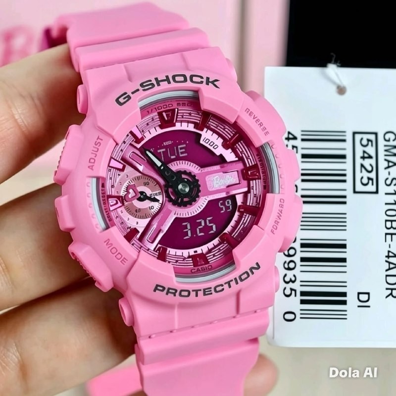 Casio G-Shock X Barbie™ Limited Collaboration Model GMA-S110BE-4A
