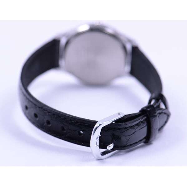SEIKO SELECTION STTC005 SPIRIT Analog Quartz Watch Black Leather Band 23.9mm New