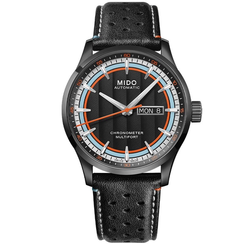 Mido Multifort Chronometer 1 Racer 42mm Black Dial Men’s Watch M0384313605100