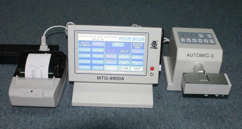 New MTG-9900A Multi functional Timegrapher Mechanical Watch Timer+Printer