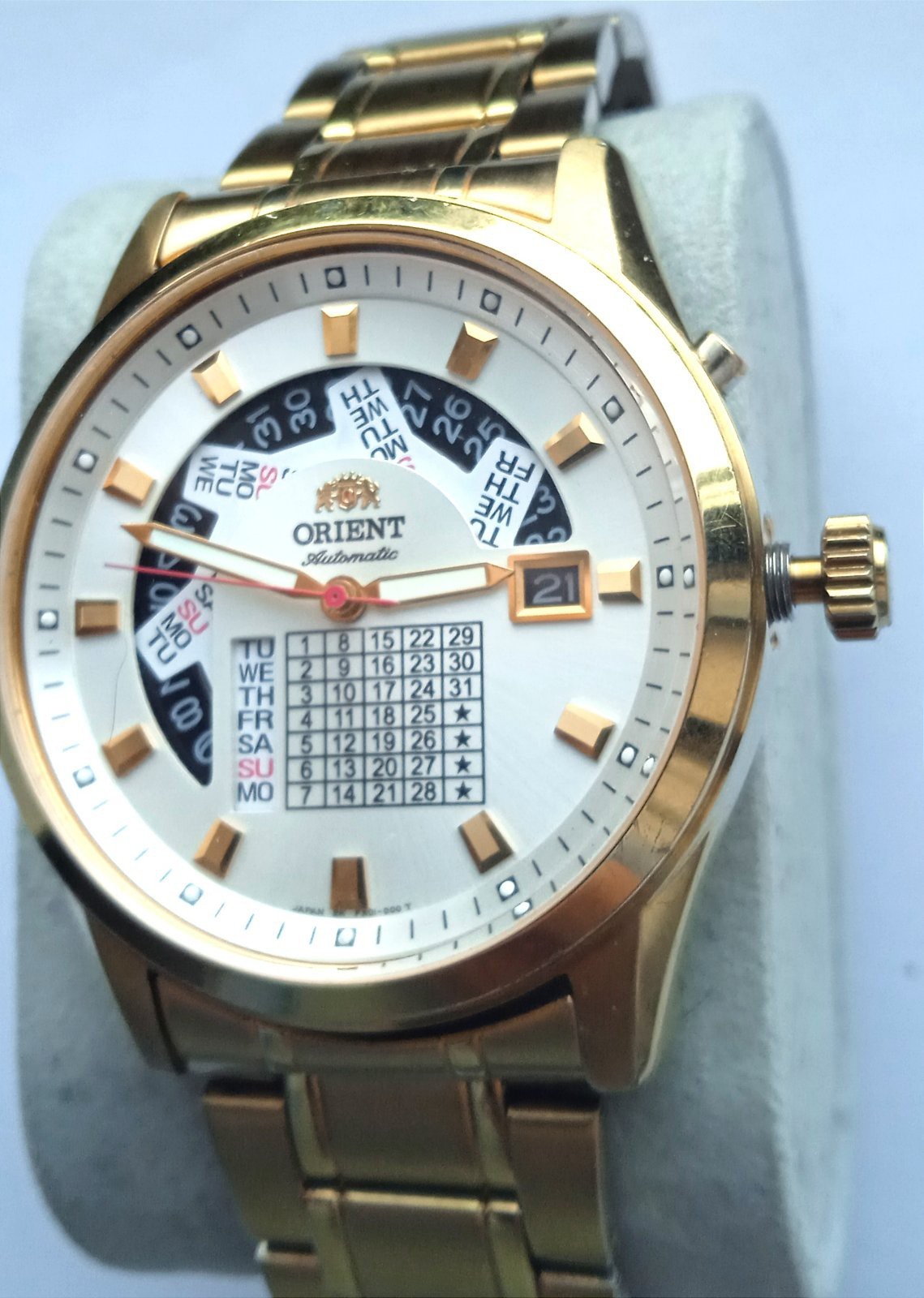 Rare Orient Watch Multi-year Calendar Automatic Men’s