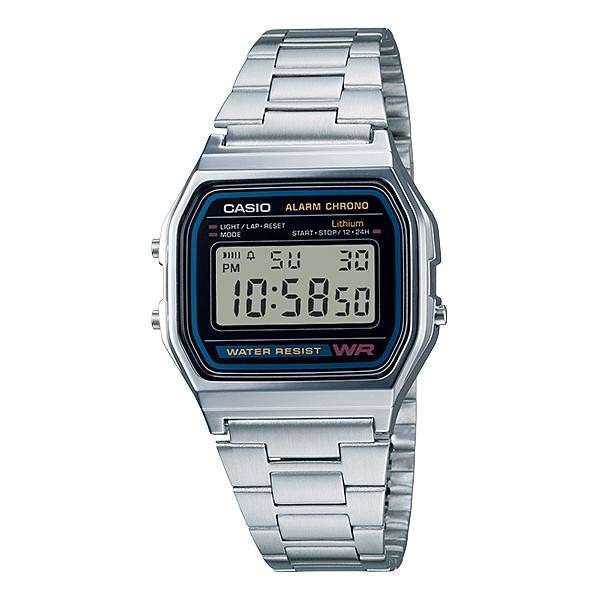 Watch Casio Man Casio Vintage in Steel A158WA-1DF