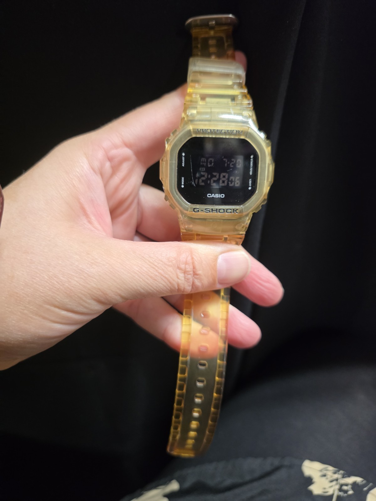 CASIO G-SHOCK DW-5600SKE Light Yellow Unisex Wrist Watch