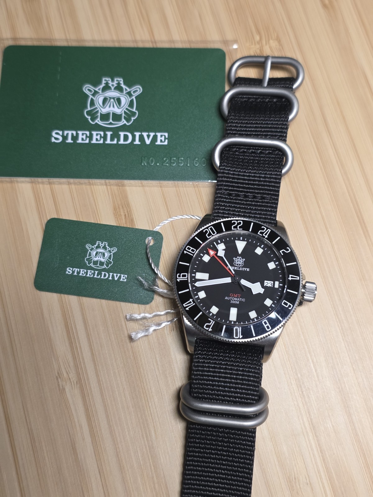 Steeldive Pelagos FXD GMT SD1925GMT NH34 Automatic 300M Dive Watch Sapphire