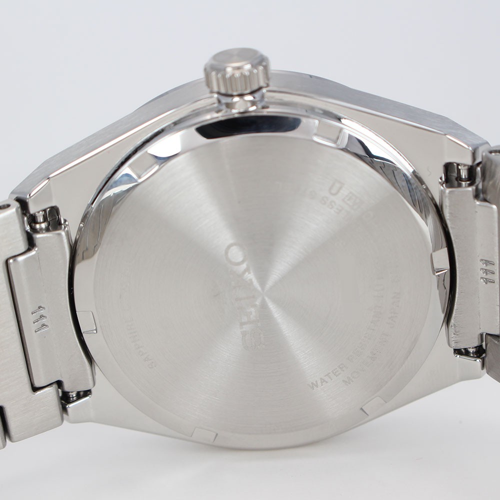 SEIKO SUR599P1 SUR599P Quartz Analog Blue Silver