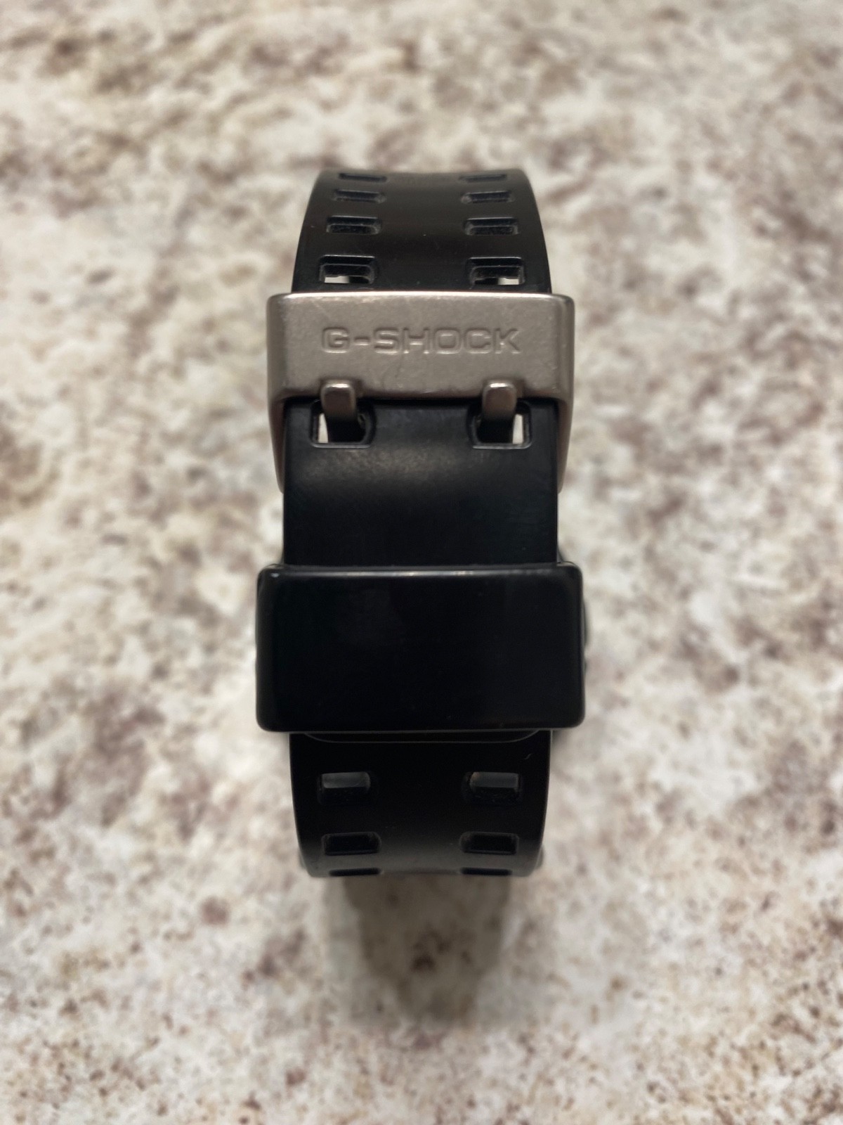 CASIO G SHOCK GD100 blackout blue led Federal Prison Issued