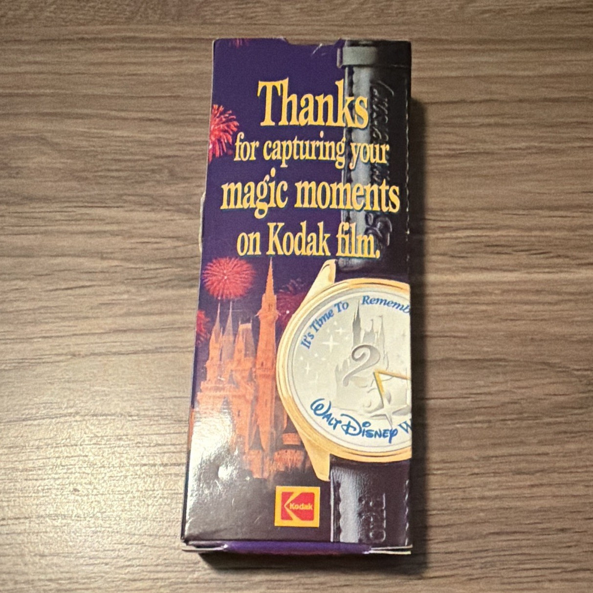 Disney WDW 25th Anniversary 1997 Limited Edition Quartz Watch w/ Box