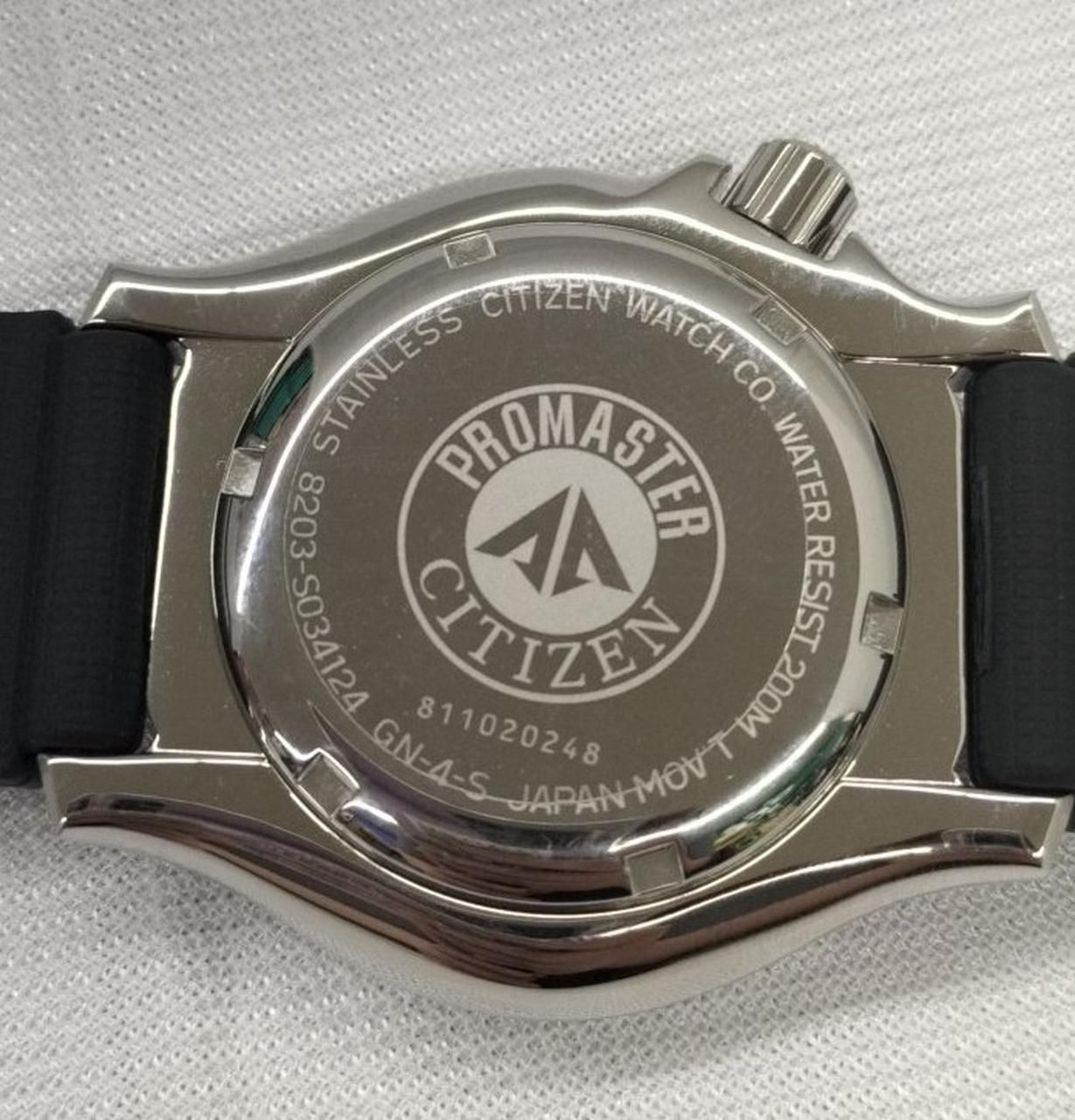 CITIZEN Automatic Watch Promaster Diver NY0040-09E Used