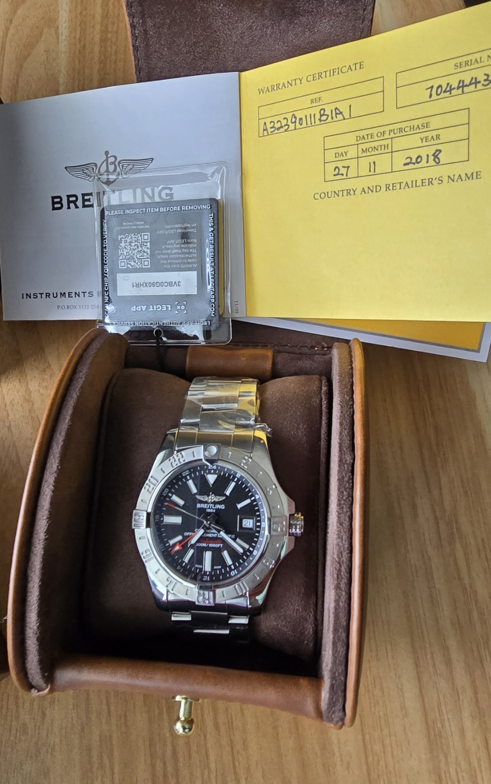 Breitling Avenger II GMT
