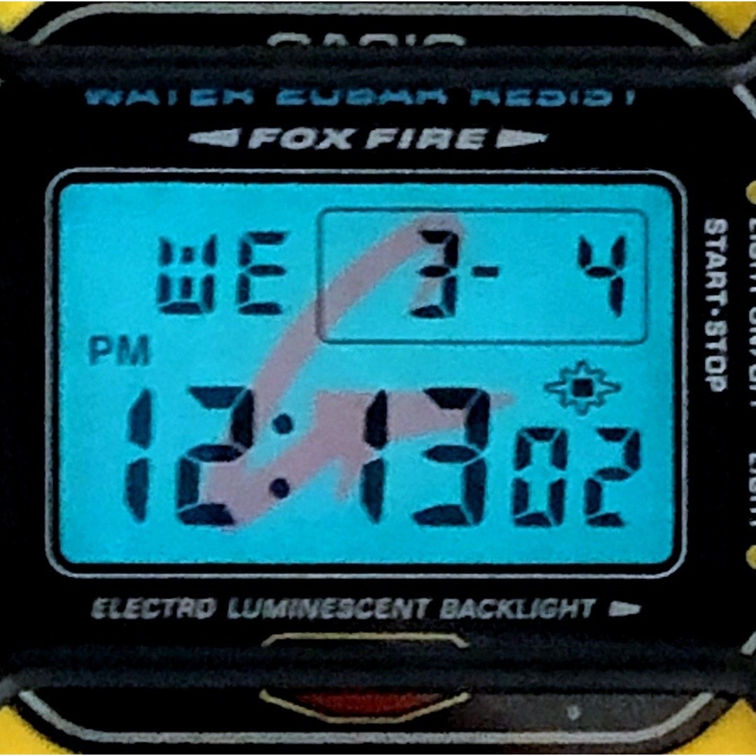 G-Shock DW 5600ED 9 Speed Model with Protector G Mark EL Backlight Yellow 90’s R