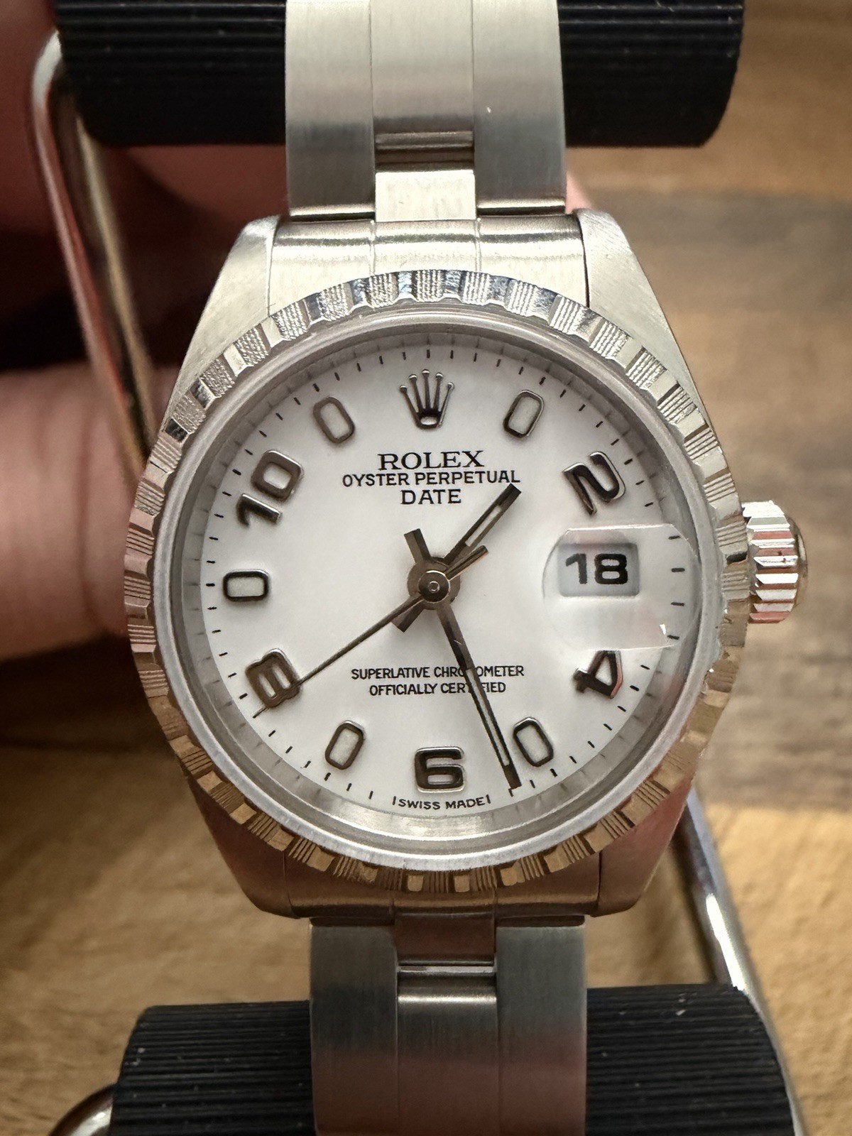 Rolex | Lady-Date | Oyster Perpetual | 79240 | White | 1999 | 26mm | Automatic