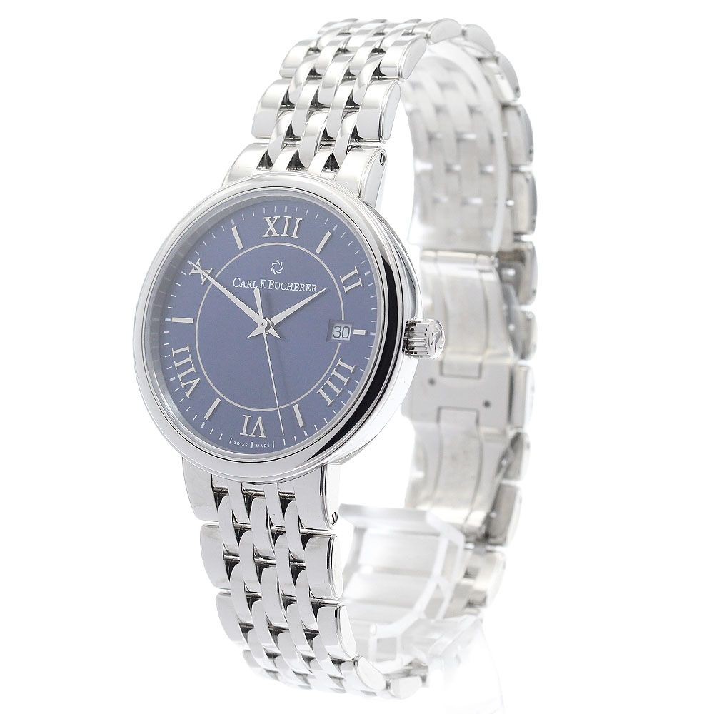 Carl F. Bucherer Adamavi Men’s Automatic Watch Navy Dial SS From Japan