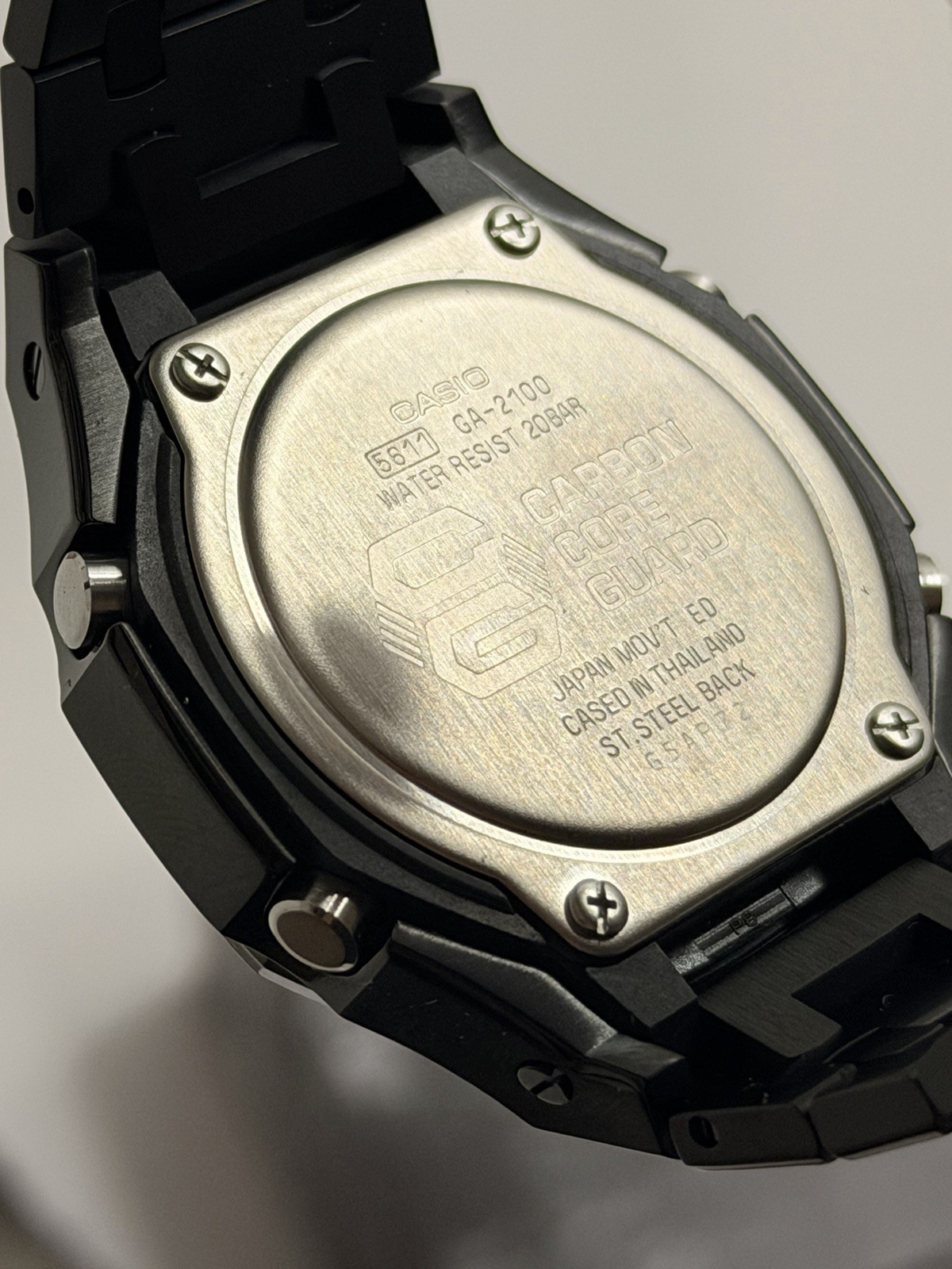 CASIOAK G-SHOCK CLASSIC WATCH GA-2100-1A1DR