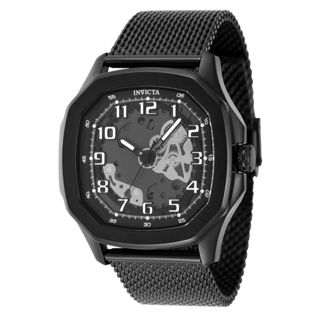 Invicta S1 Rally Diablo Men’s Watch – 45.5mm 48443 Black With Black Dial New