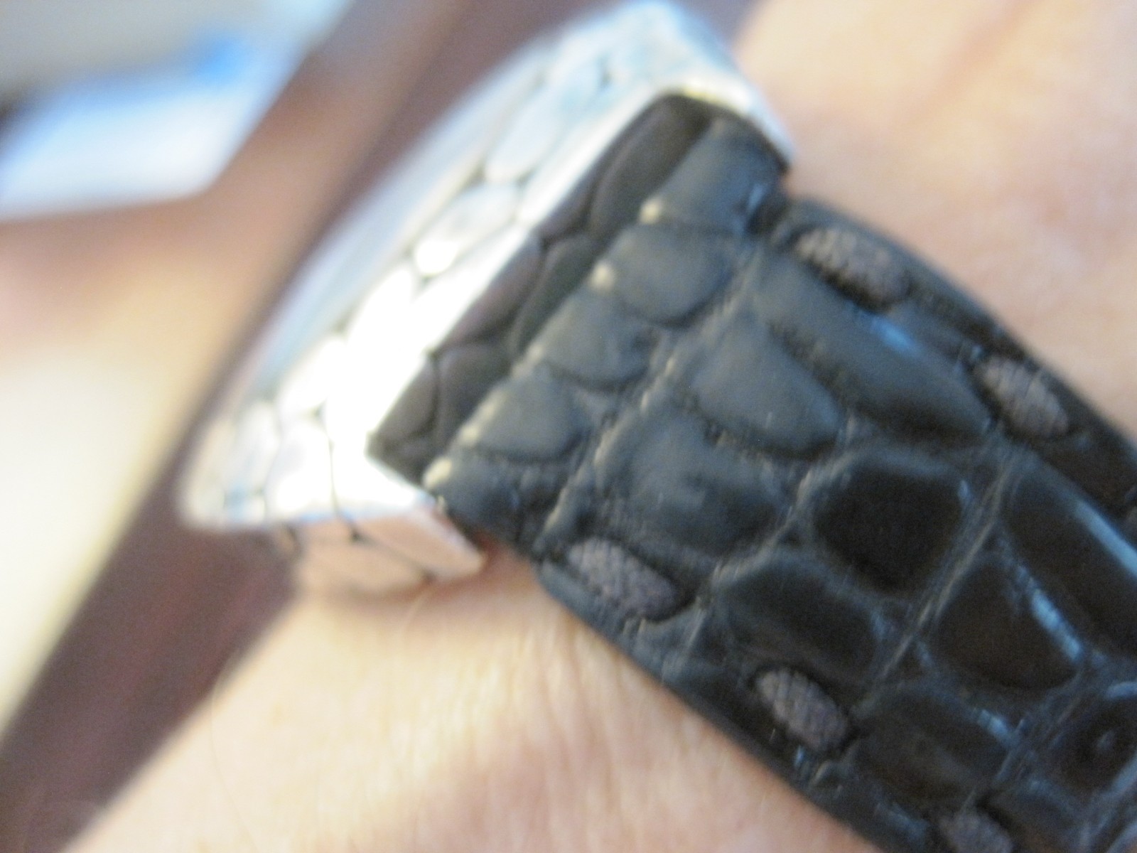 JOHN HARDY STERLING SILVER MENS WATCH