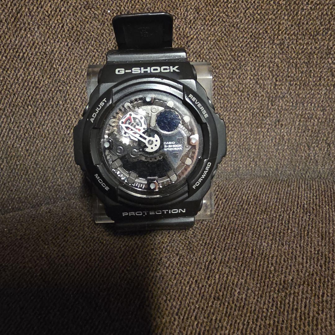 G-SHOCK Digital Watch Transparent Back Shockproof Used G1205