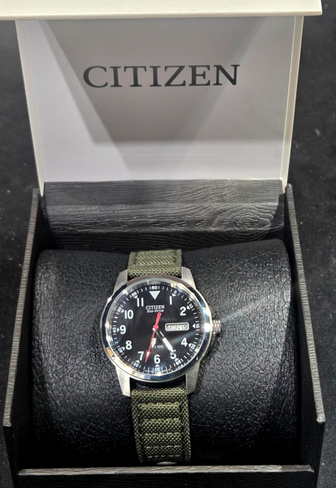 Citizen Strap Eco-Drive 180 Day-Date Men’s Watch BM8180-03E