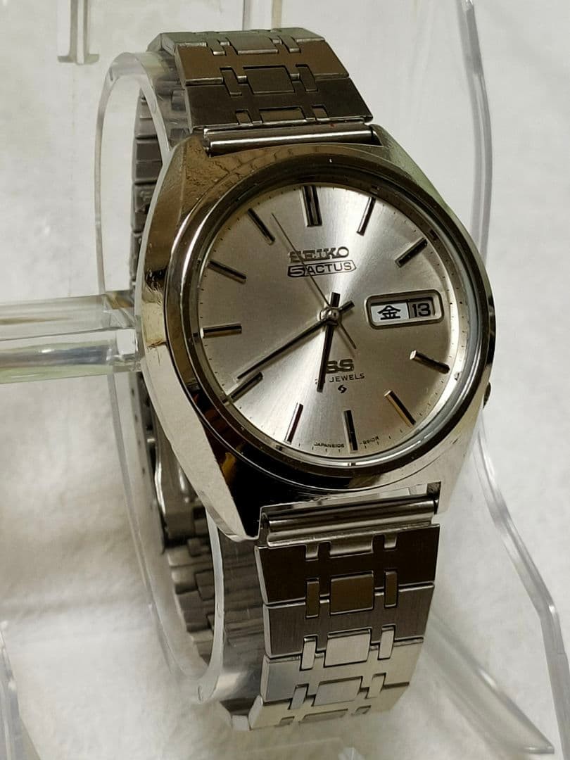 SEIKO 5 ACTUS Automatic Windshield Replaced From Japan