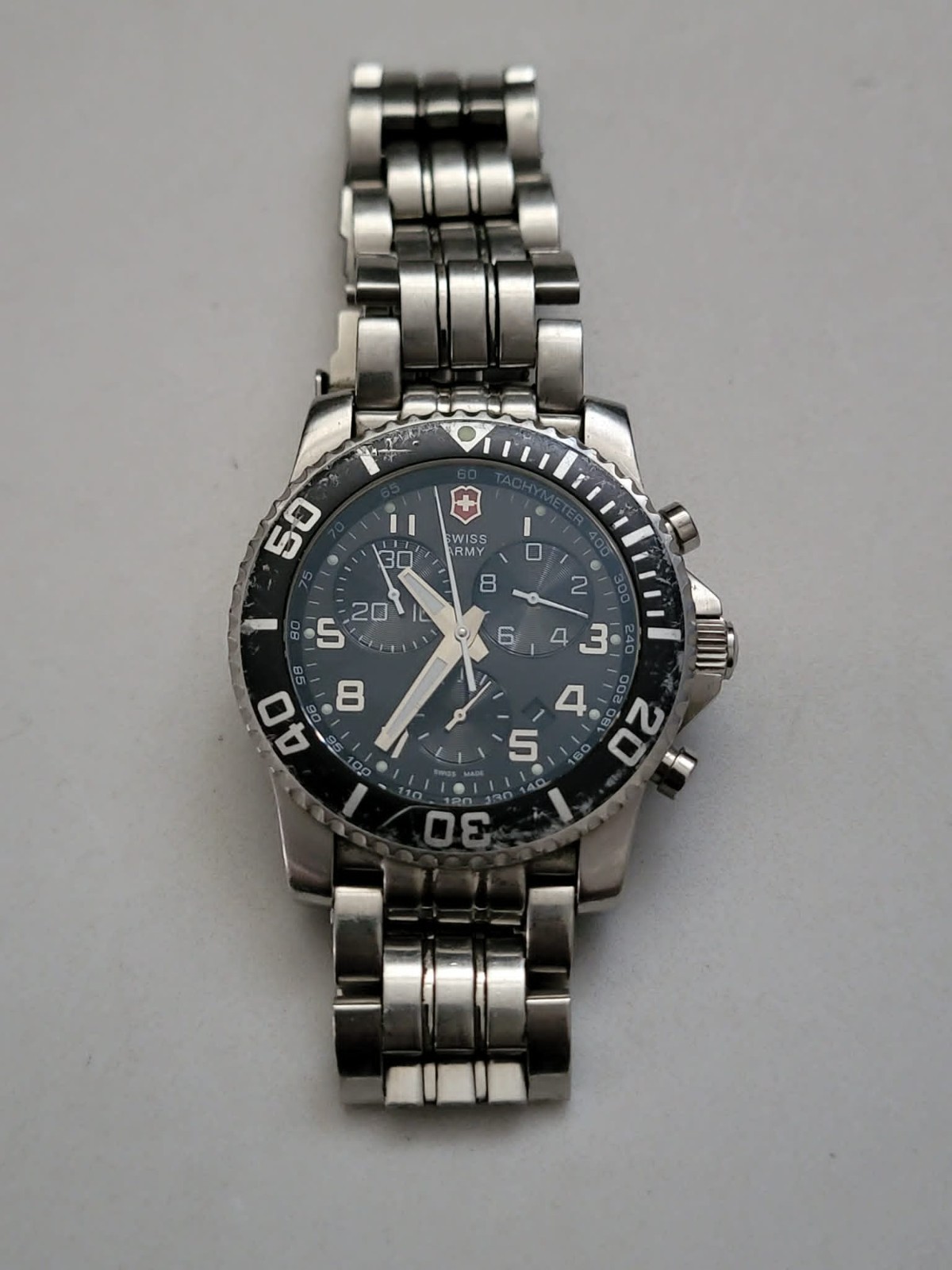 Victorinox Swiss Army Maverick II Chronograph Men Watch – Running