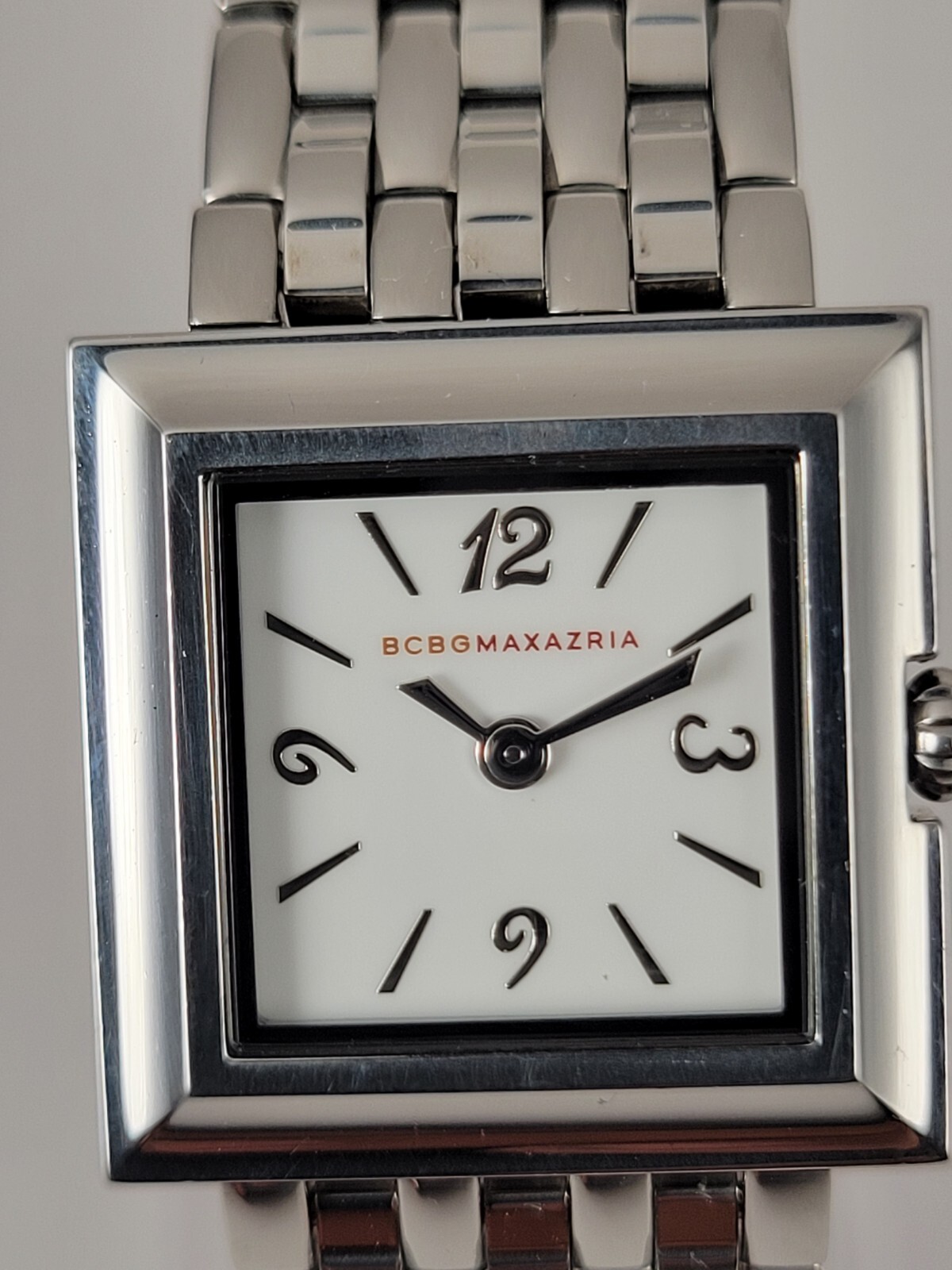 BCBCMAXAZRIA Women’s Stainless St 21x21mm Rectangle Water Resist 3 ATM