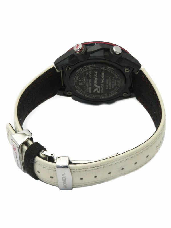 CASIO ‘EDIFICE Honda TYPE R Edition’ ECB 2200HTR 1AJR Men’s Solar Quartz 3 Month