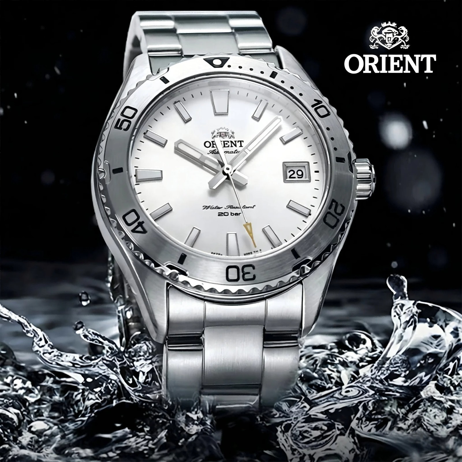 Orient Mako Watch Men’s Automatic Mechanical Water Resistant Diver Birthday Gift