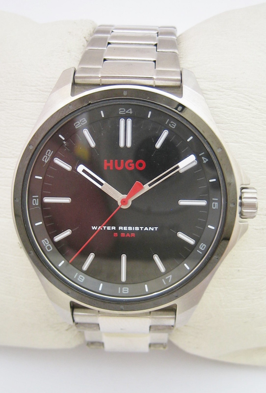 HUGO BOSS WATCH MENS #COMPLETE 1530323 STAINLESS STEEL BRACELET QUARTZ GENUINE