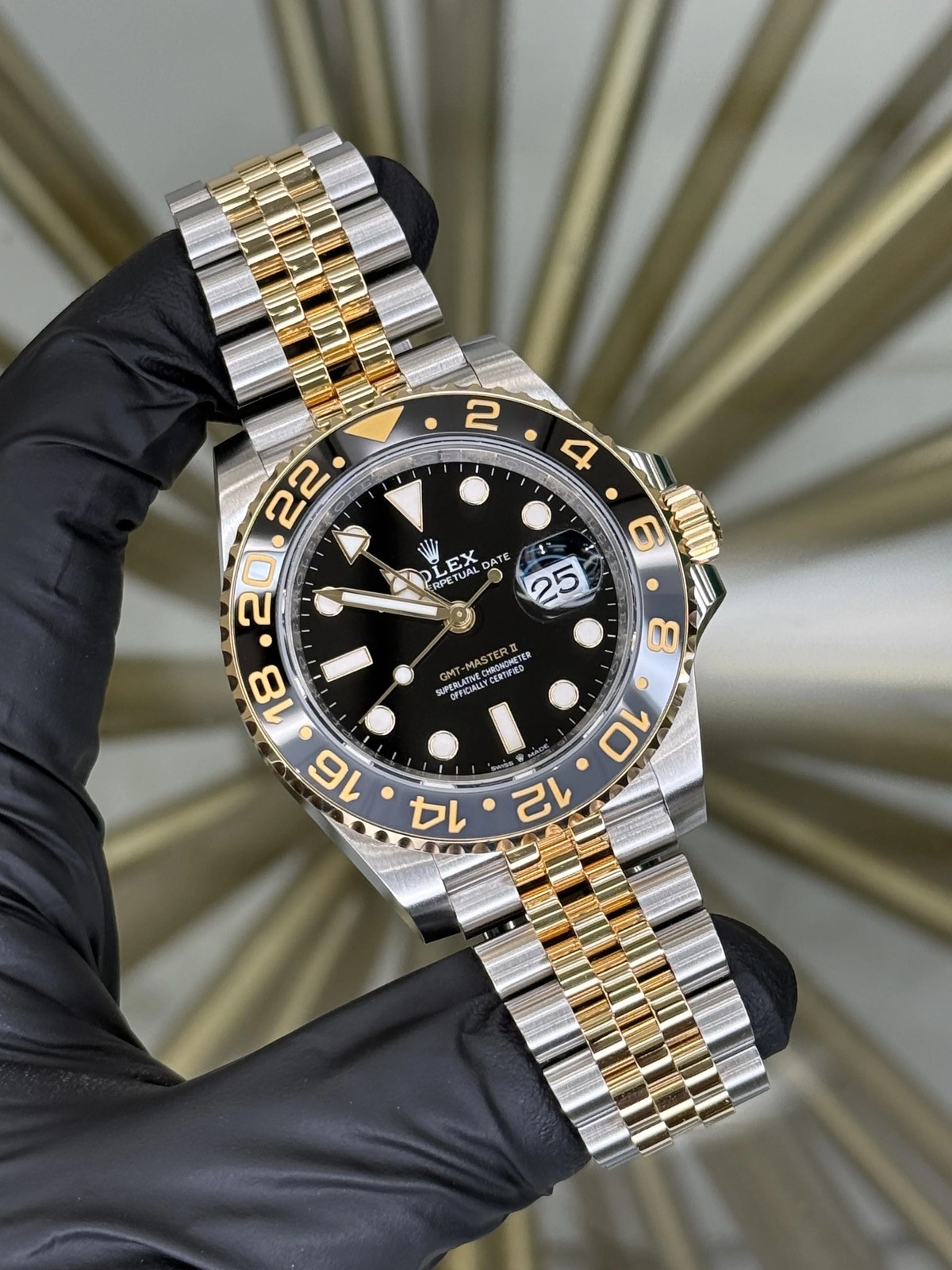 2026 Rolex GMT-Master II Black “Bumblebee” Dial on Jubilee 126713GRNR Complete