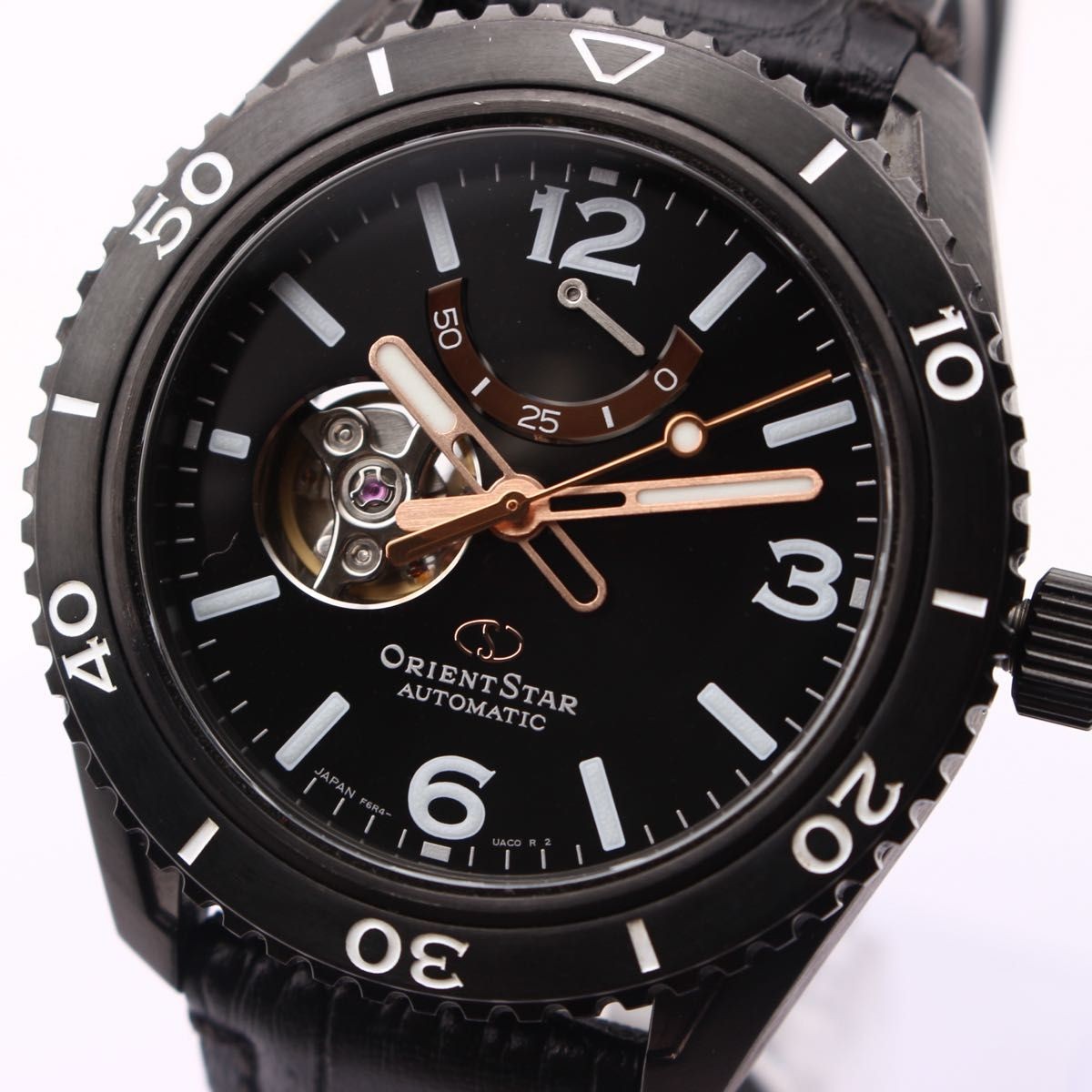 ORIENT STAR F6R4-UAC0 Automatic Men’s Watch Limited 700 Open Heart Japan