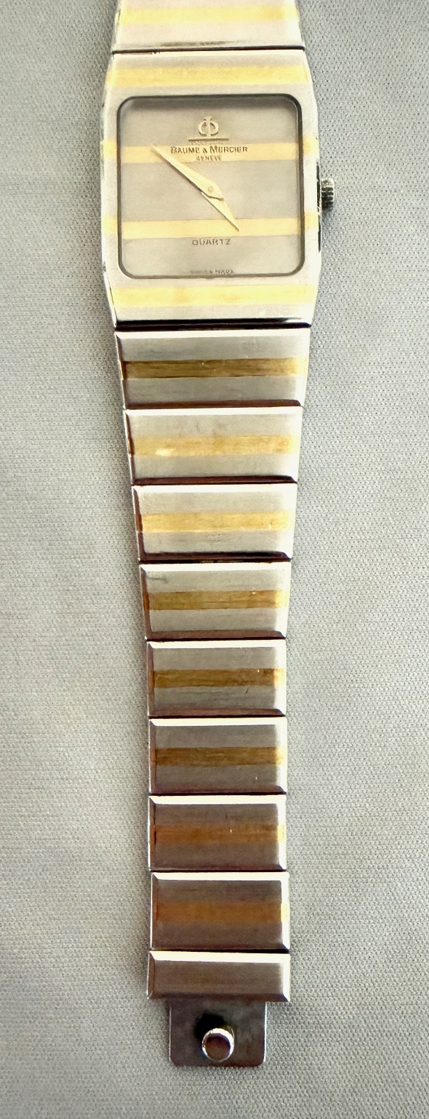 Baume & Mercier Monte Carlo Zebra Ref. 5820.038 Swiss Quartz Watch Running