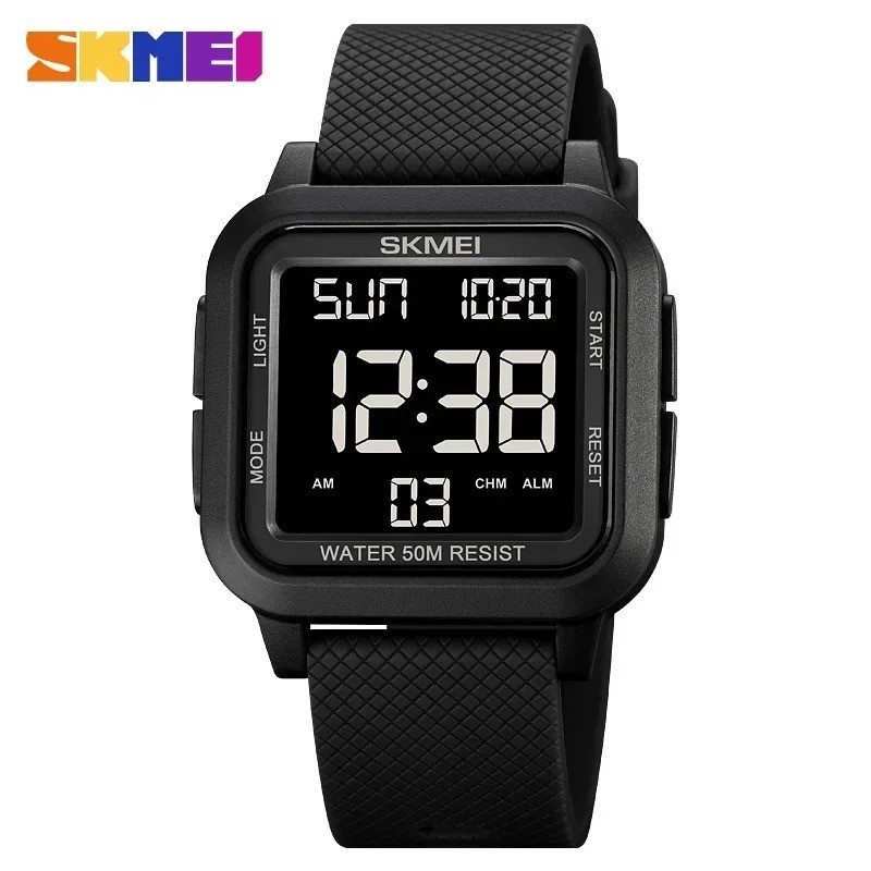 Fashion Men’s Sports Watch LED Large Digital Waterproof Multifunction Wristwatch