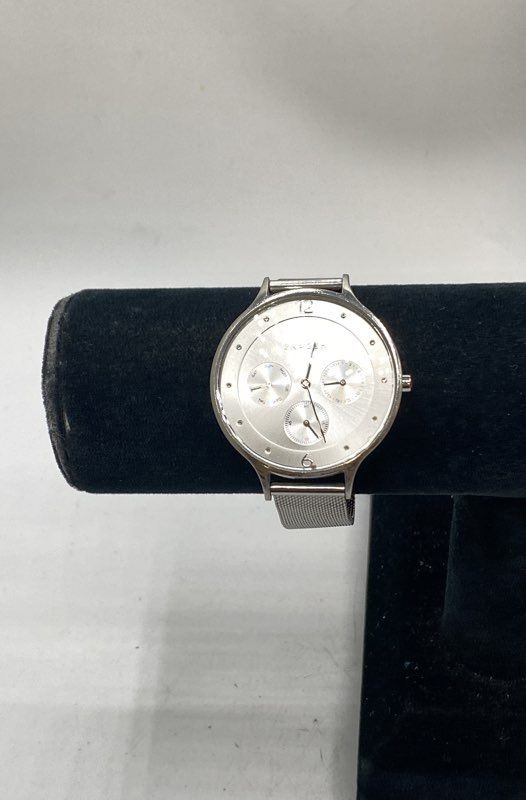 Skagen Denmark SKW2312 Anita Stainless Steel Mesh Multi-Function Watch 35mm