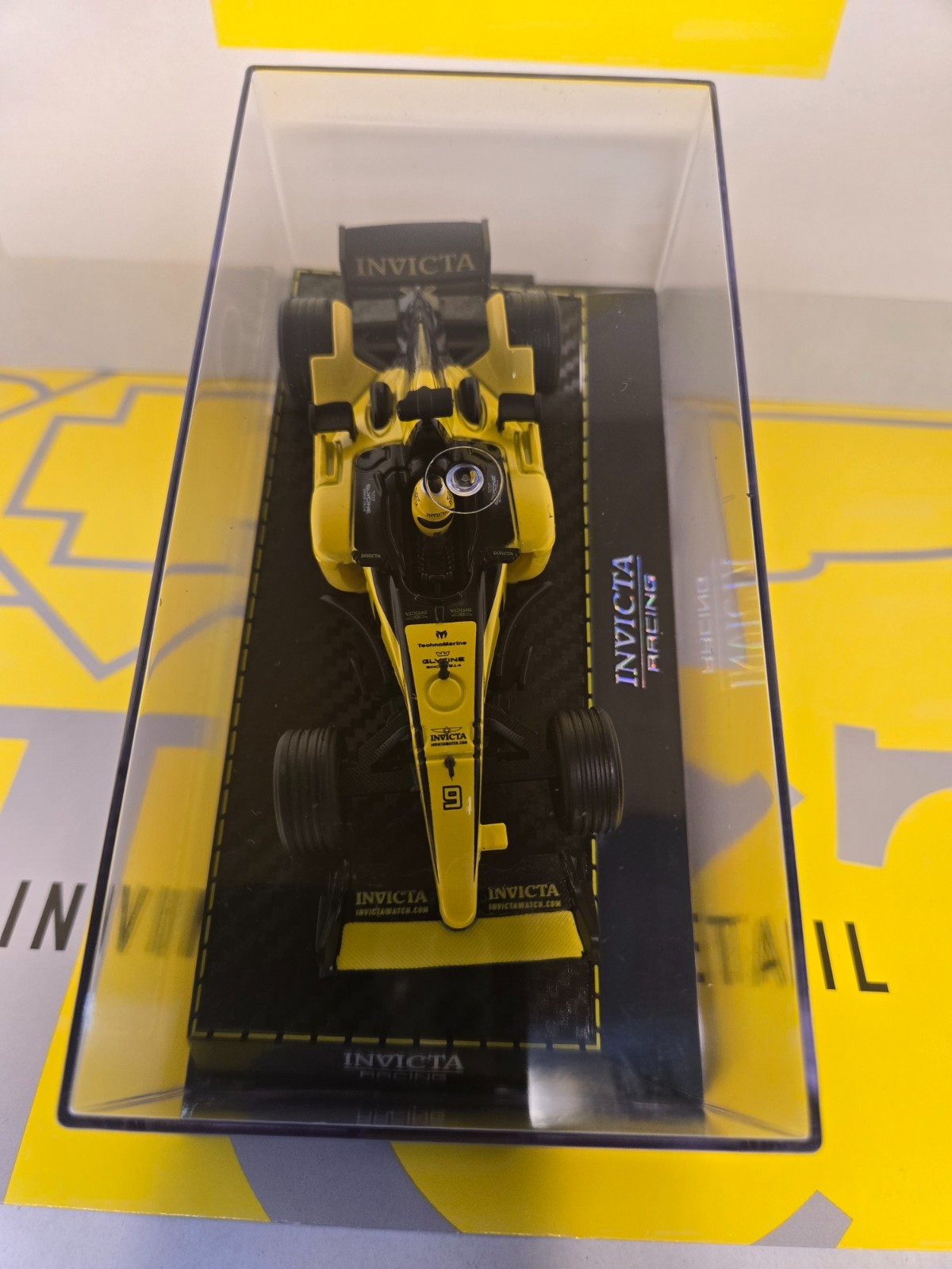 Invicta Special Edition Replica Racing Car w/ S1 Rally Watch & Autographed Hat!!
