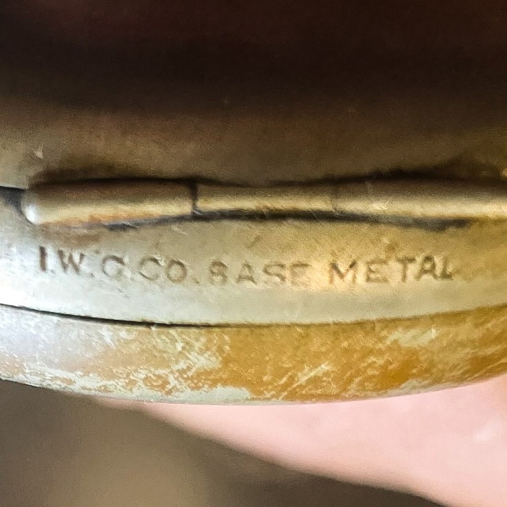 Vintage Antique Illinois Pocket Watch Case