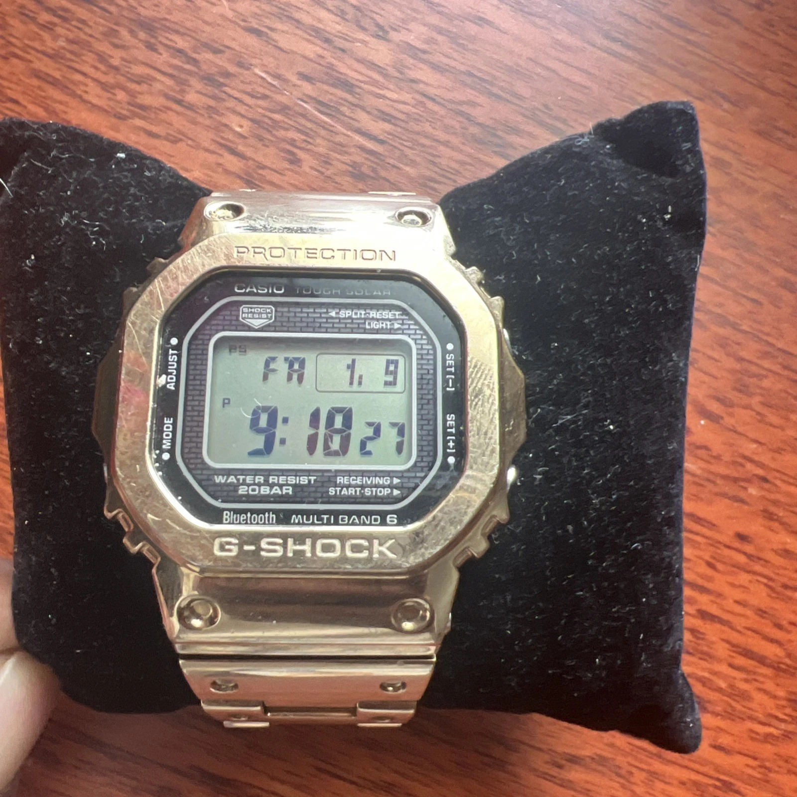 G-SHOCK GMW-B5000D-1JF with the RARE Exclusive 35th Anniversary Bezel & Bracelet